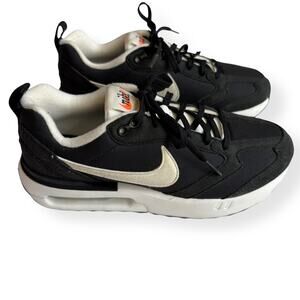 Nike Air Max Dawn Black & White Sneakers 5Y